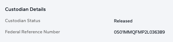 Atomic Insights Custodian Status