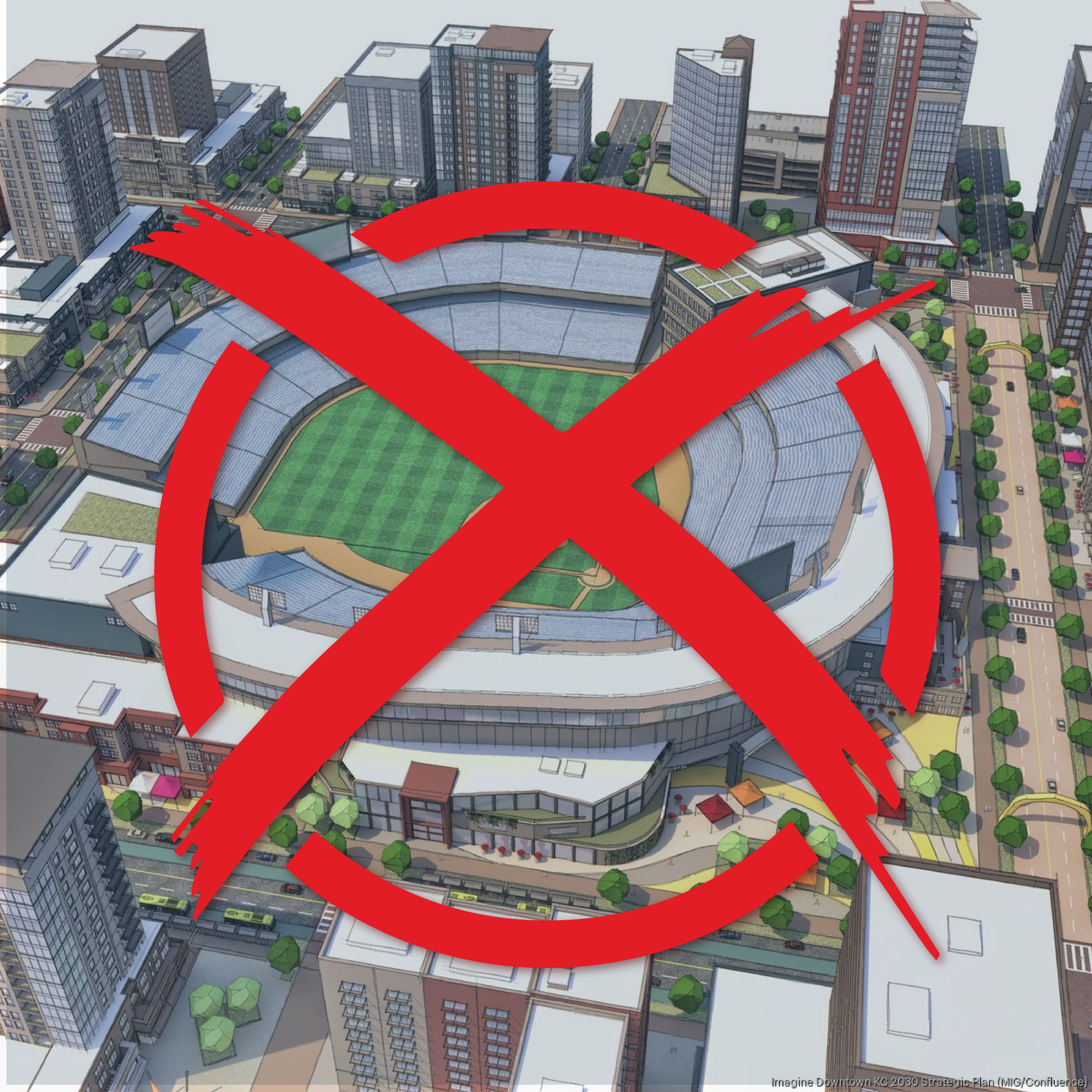 Vote NO on the new Royals Stadium in the Crossroads, Kansas City 2024