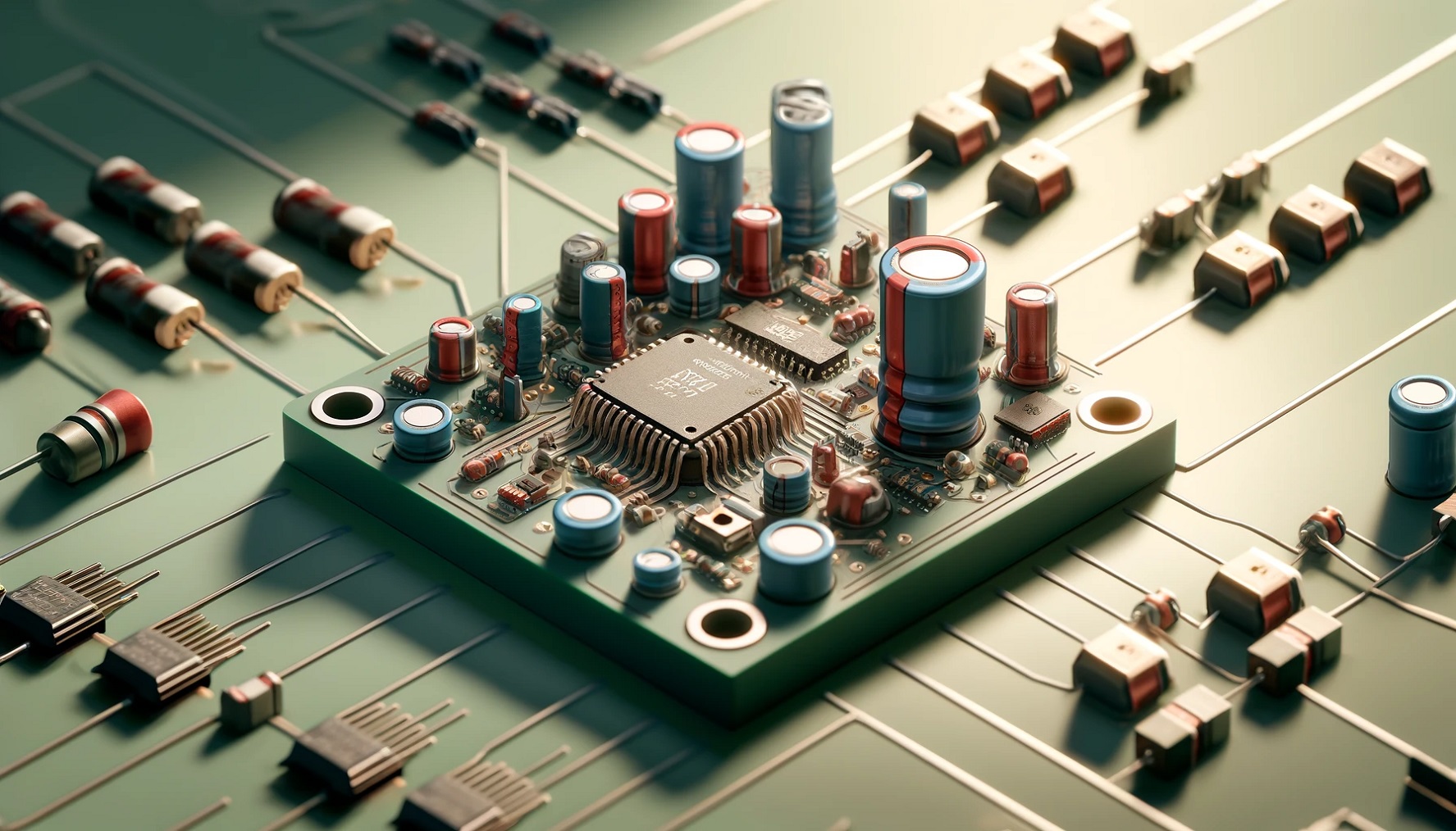 Hybrid circuits pcb assembly in Bengaluru India - photo
