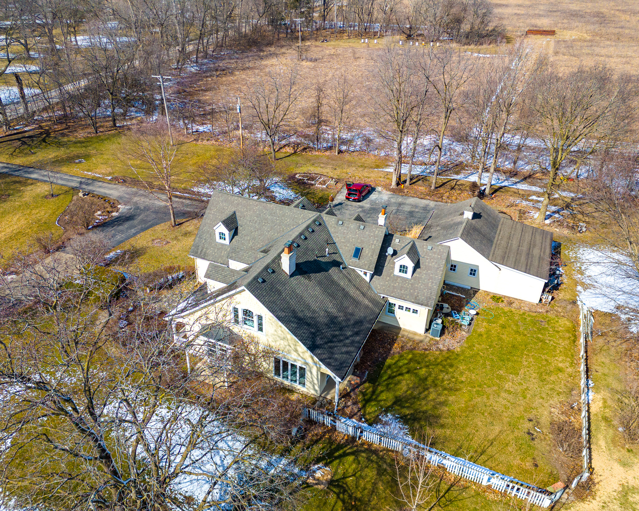 Densmore House Aerial Image