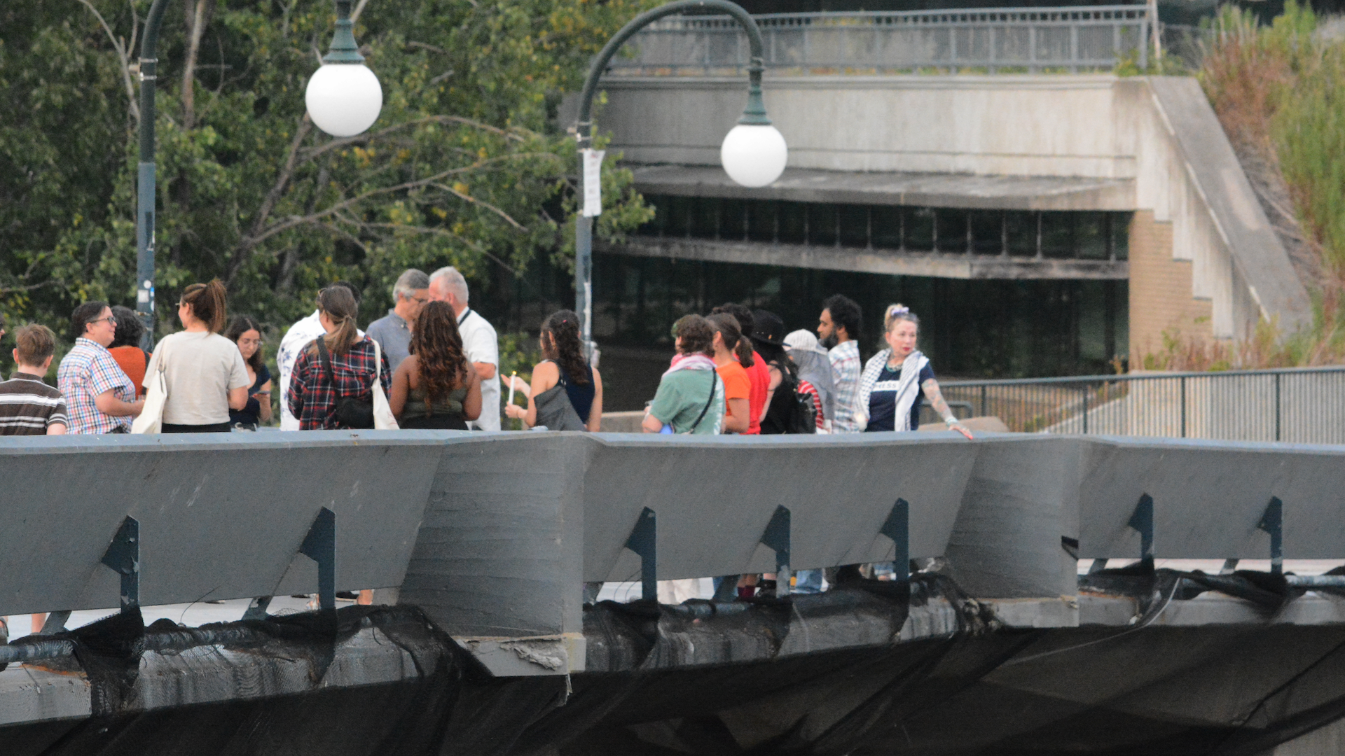 Students and Faculty Respond to Vandalism of Bridge Memorial for Palestine at Trent University
