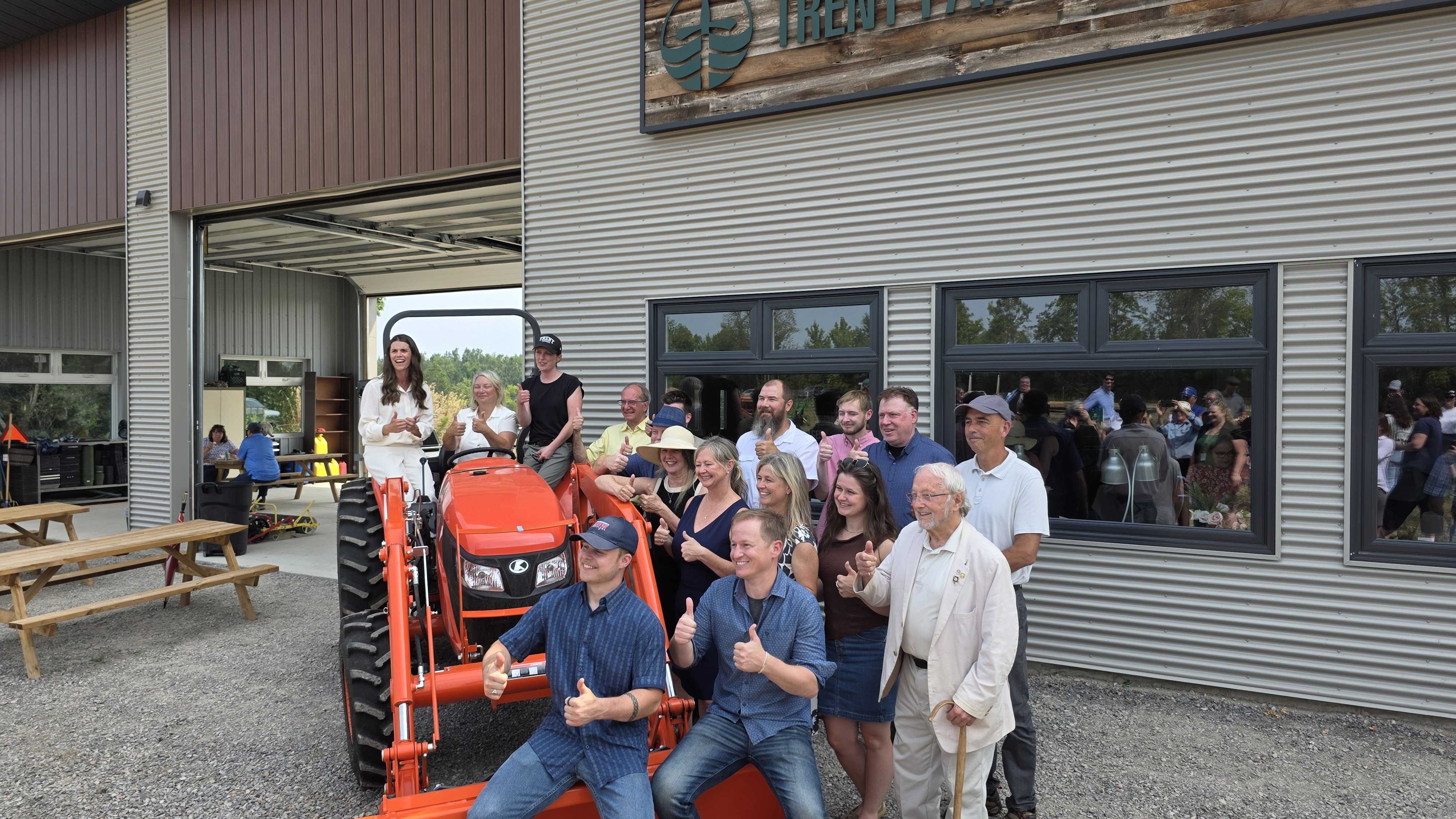 Trent Unveils New Lightbody Shed to Support Farm Research 