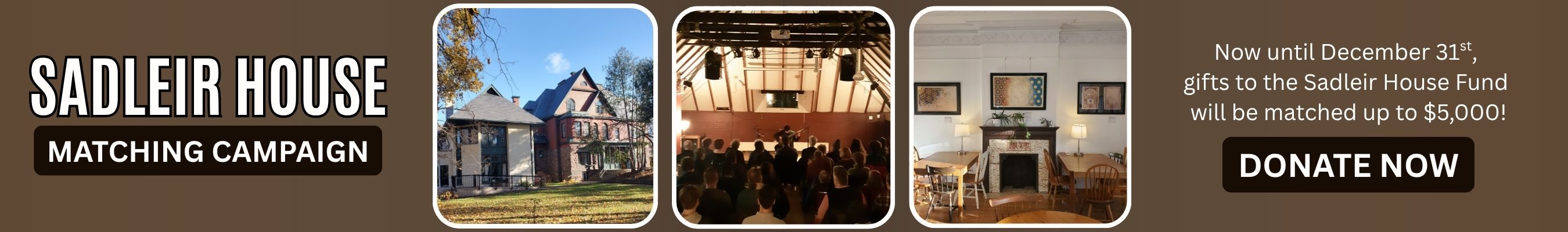 Sadleir House Giving Campaign 2025