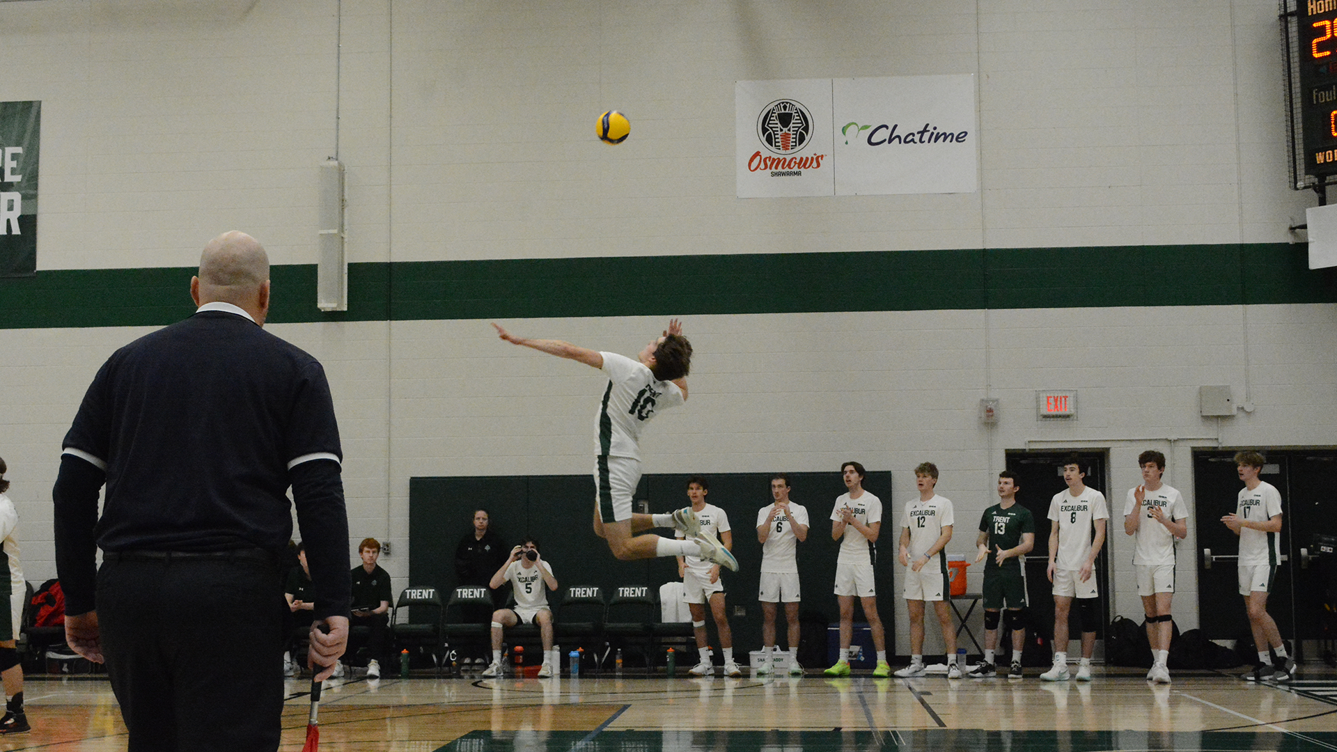 Trent Volleyball Faces Off Against TMU in Inaugural Pots and Pans Match