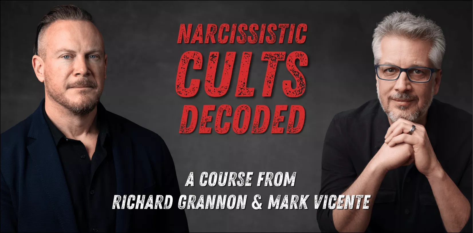 A couple of men standing next to each other.