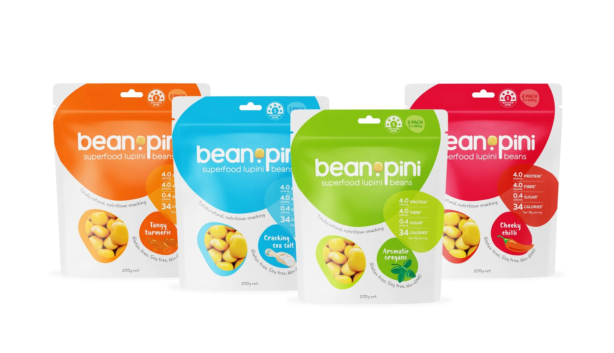 pouch packaging design for snack foods