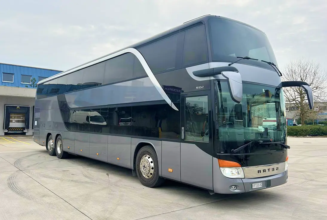 Setra 431DT coach gray