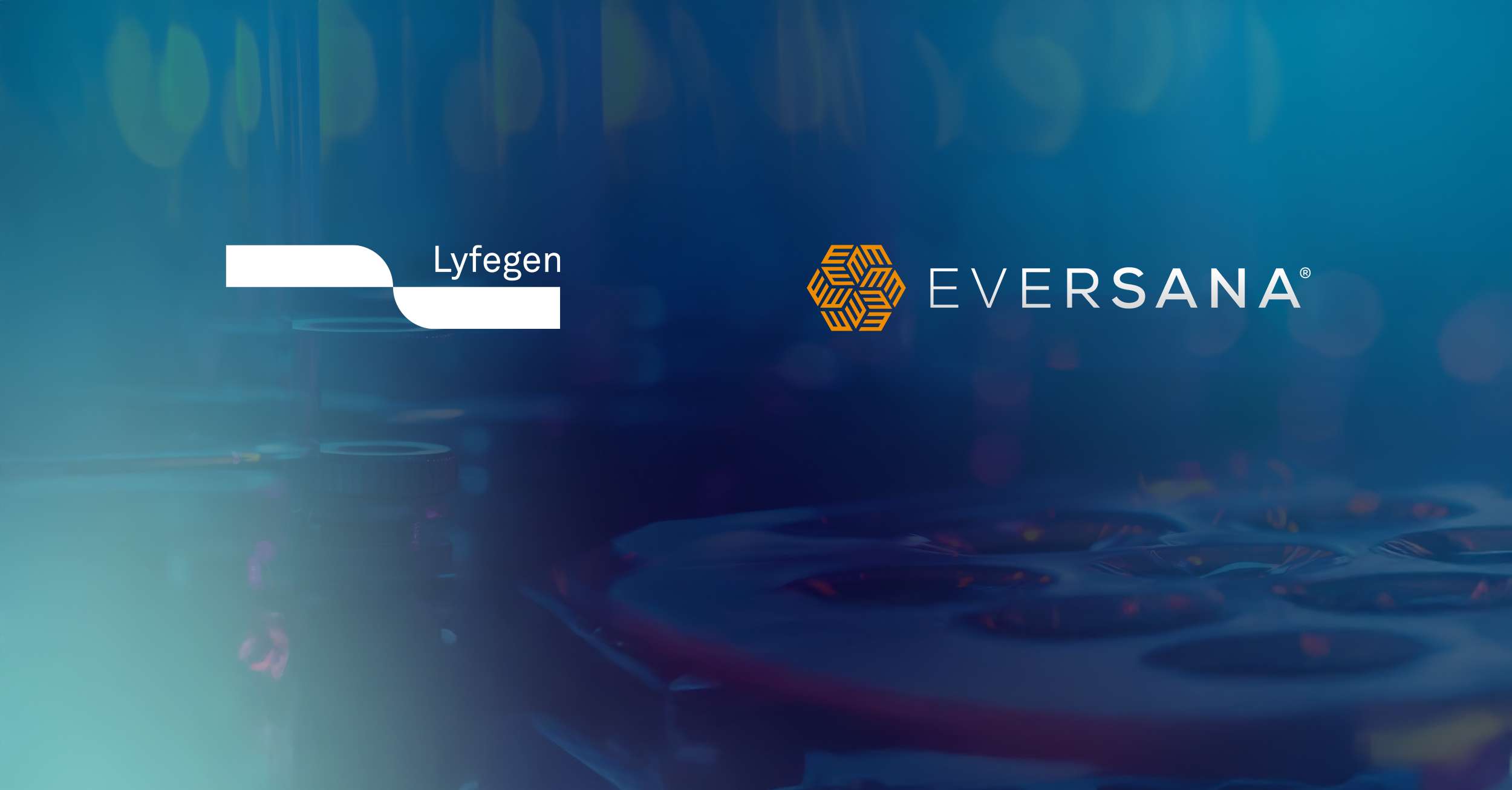 logos of two companies: Lyfegen and EVERSANA