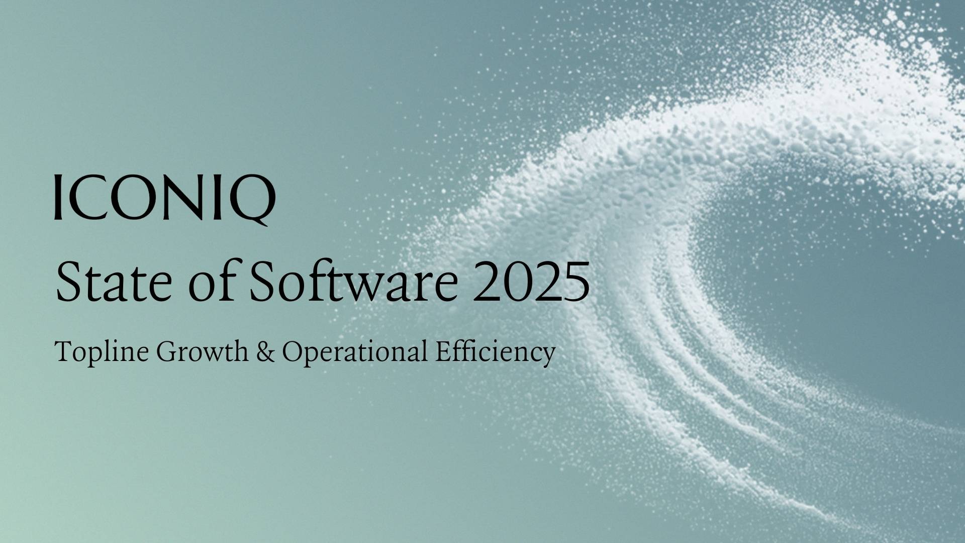 2025年软件行业状况（State of Software 2025）