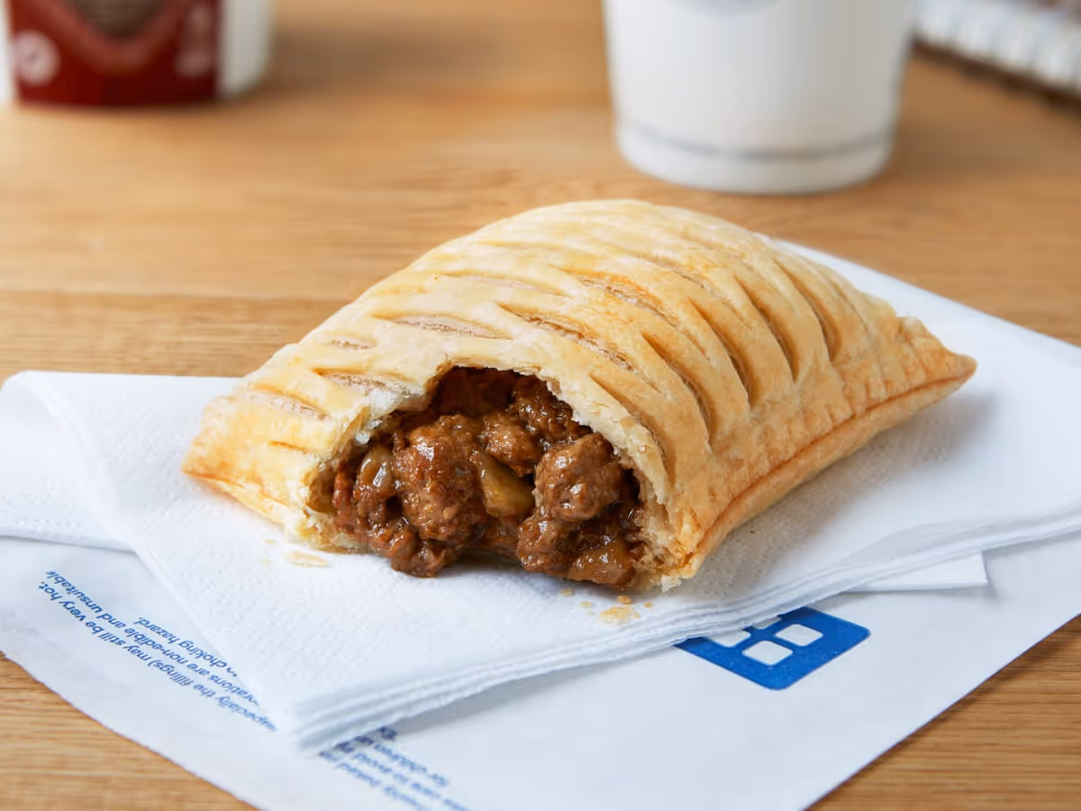 Greggs launches meatless steak bake to beef up its vegan range | Greggs |  The Guardian