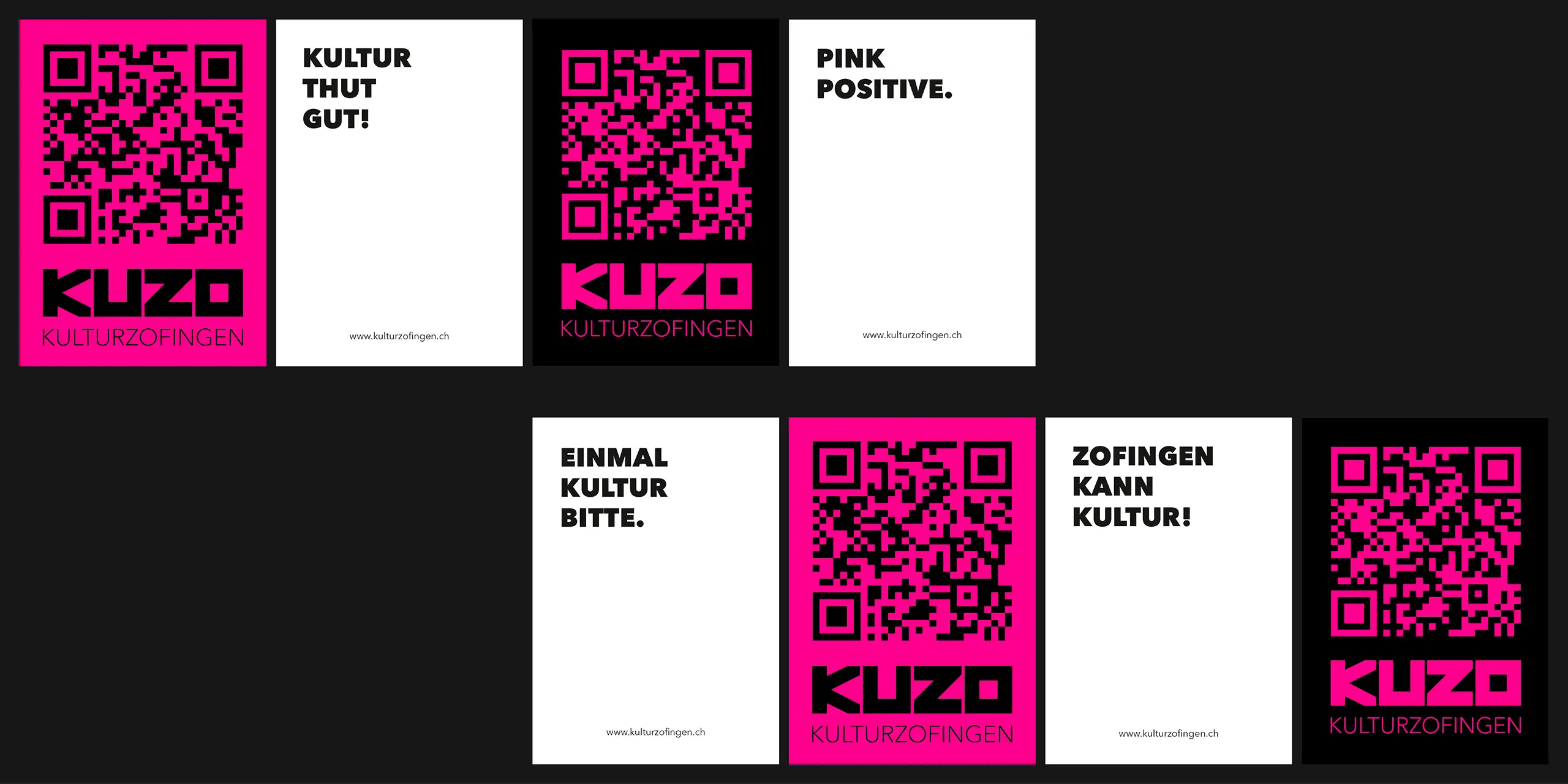 KUZO Kultur Zofingen Briefkarte