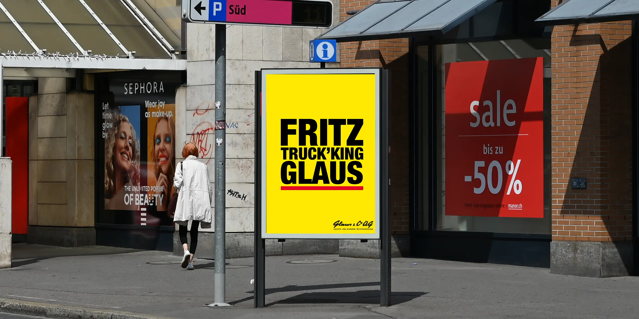 Glaus und Co. AG Plakat