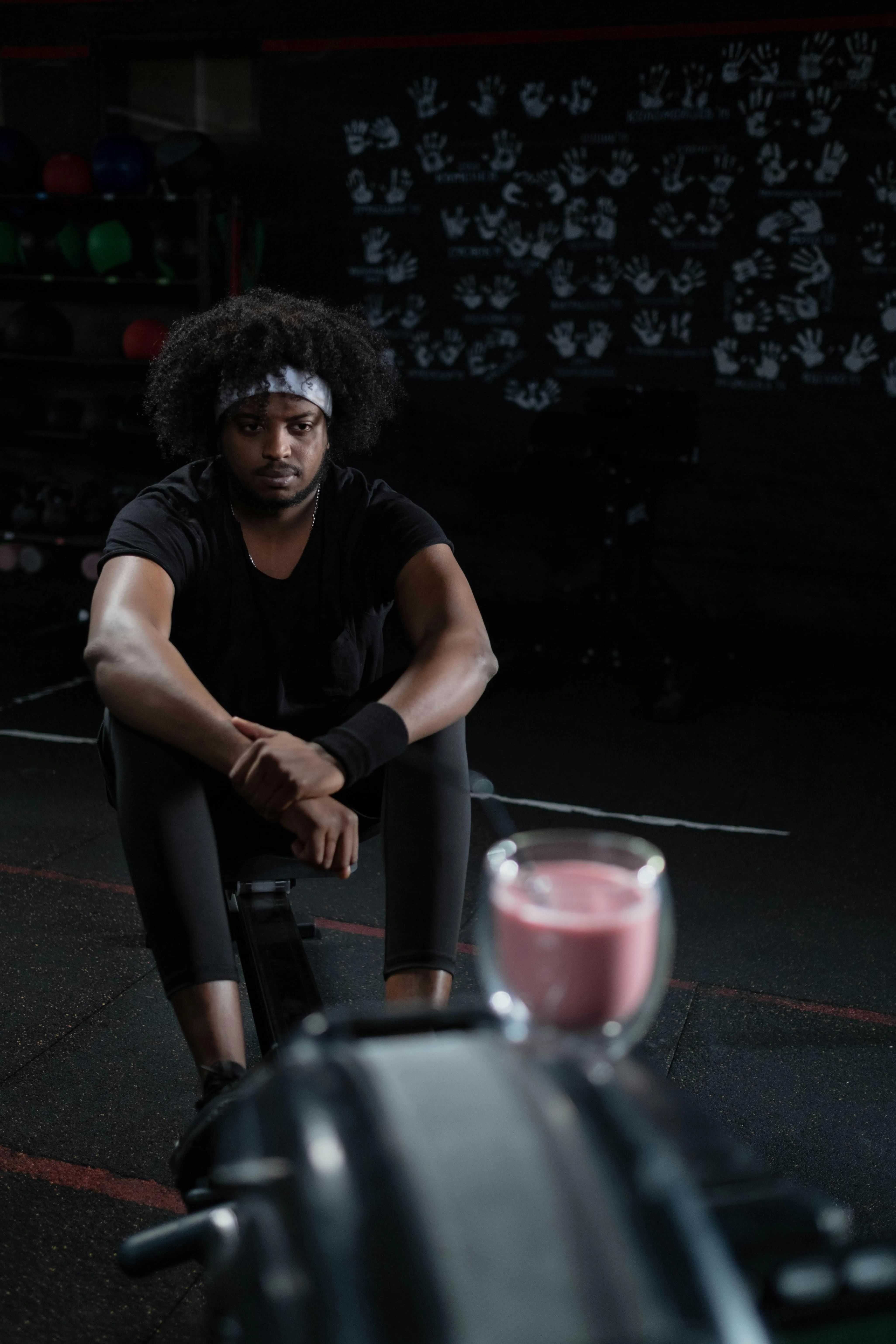 Picture of a man on a cardio machine