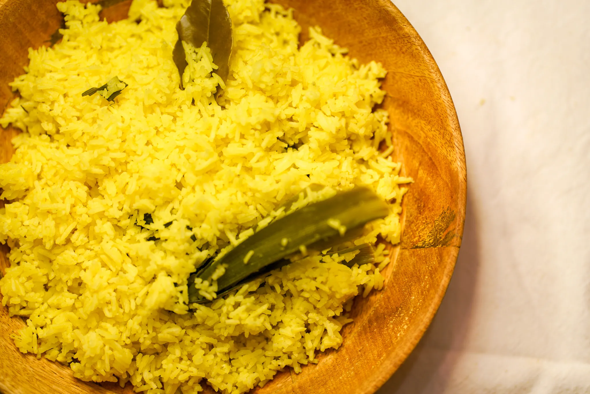 Nasi Kuning (Fragrant Yellow Rice) Recipe | Mister Spice Guy