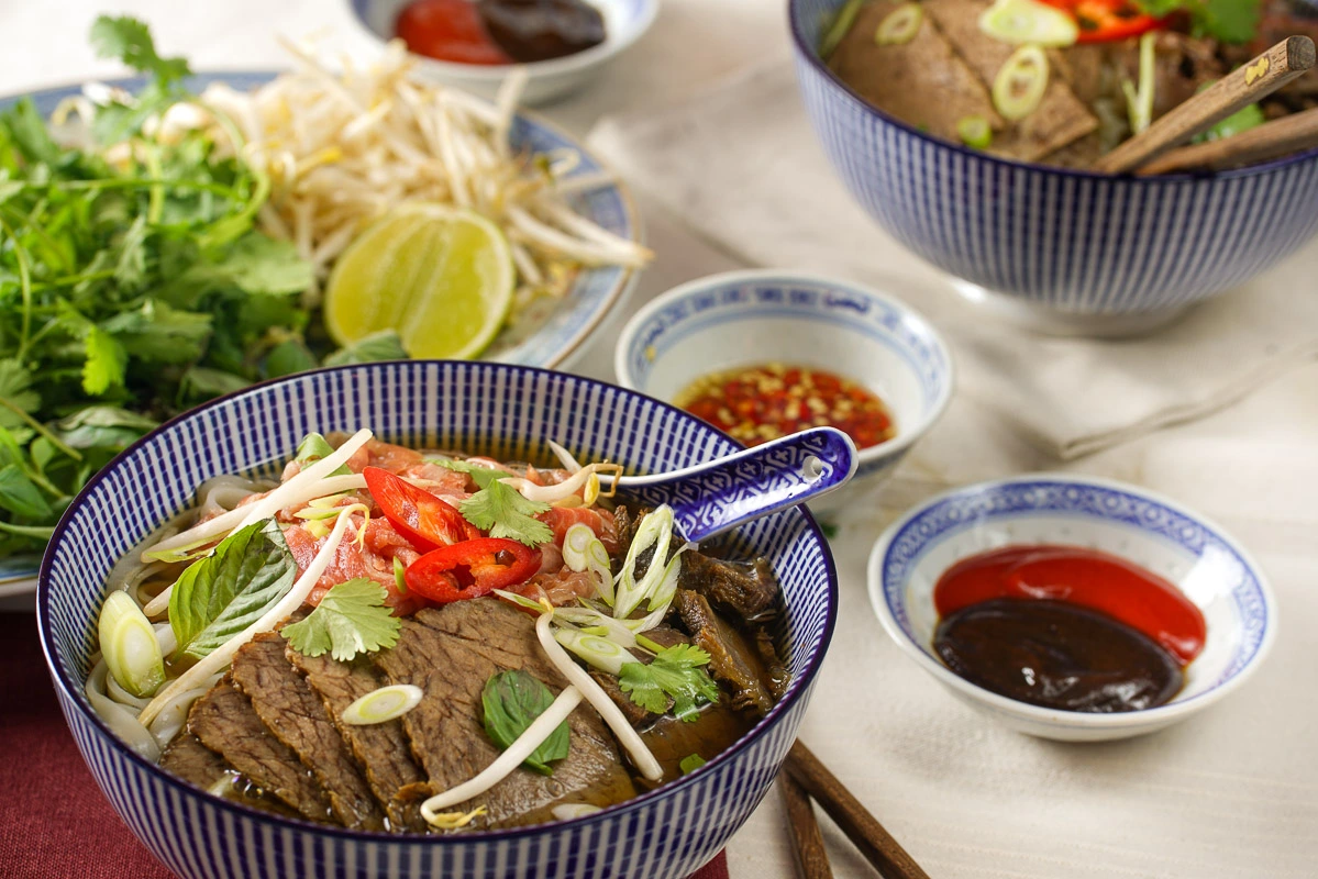 Authentic Vietnamese Phở Bò (Beef noodle soup) Recipe | Mister Spice Guy