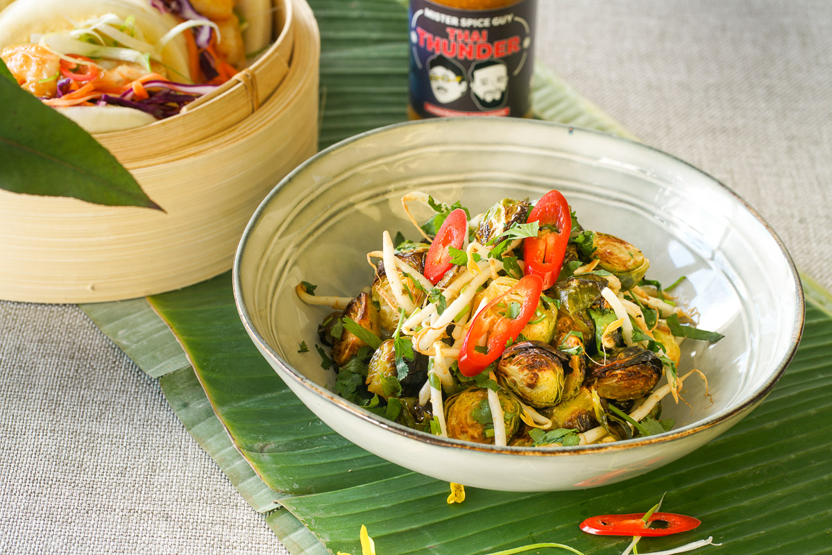 Brussels Sprouts in Thai style Recipe | Mister Spice Guy