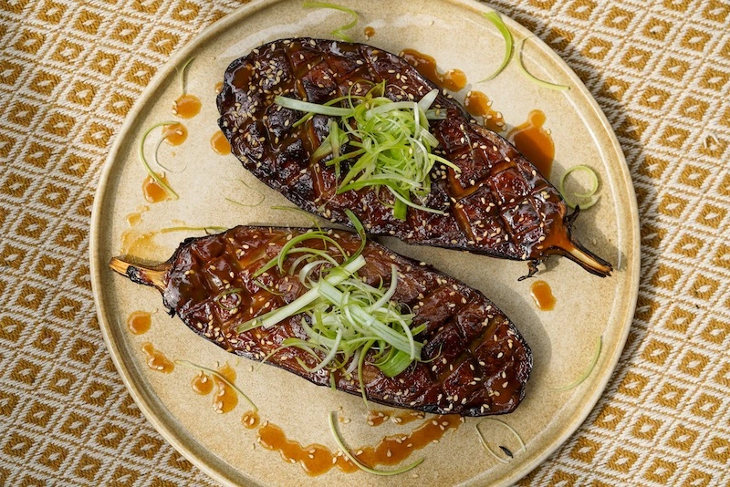 Miso Glazed Eggplant Recipe | Mister Spice Guy