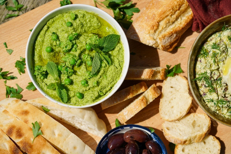 Green Pea Dip Recipe | Mister Spice Guy