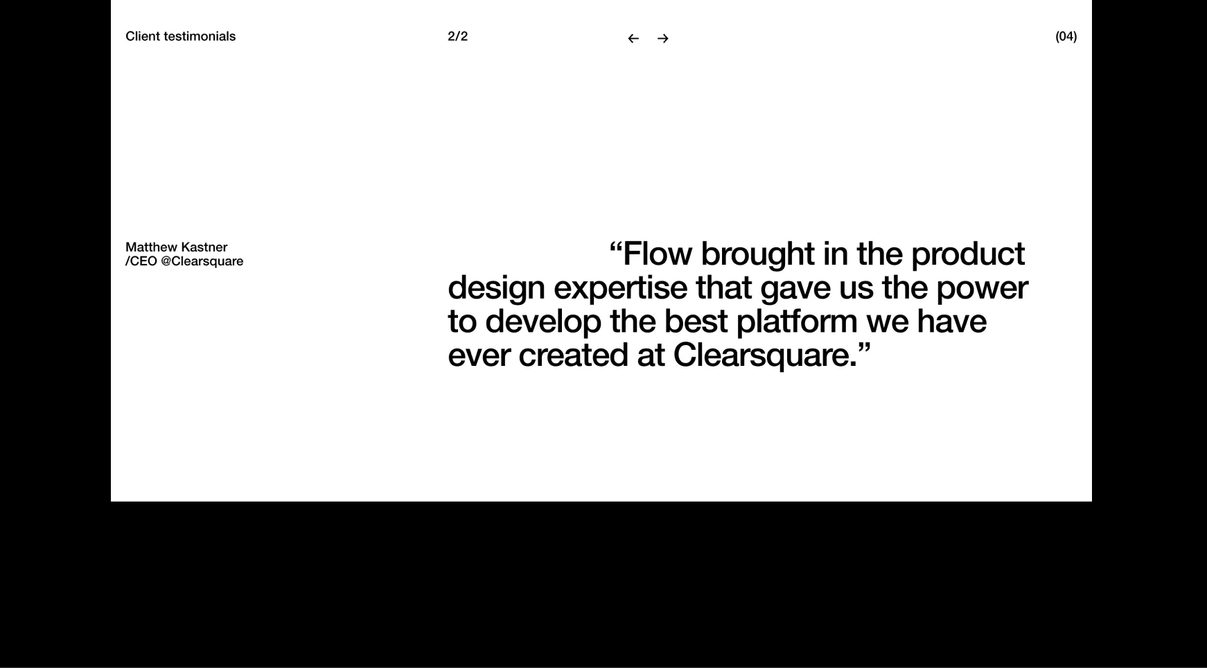 Flow - Website Inspiration
