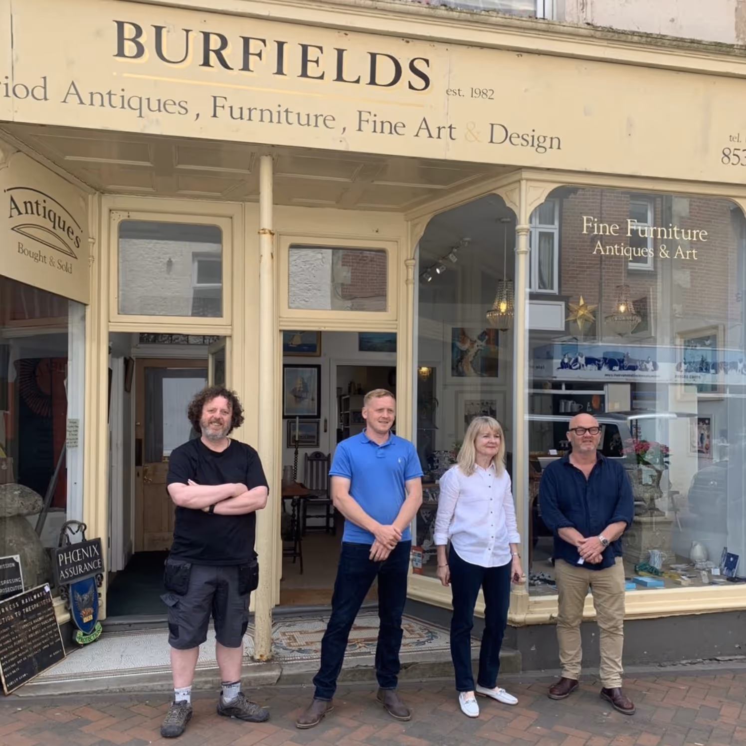 Burfields shop exterior