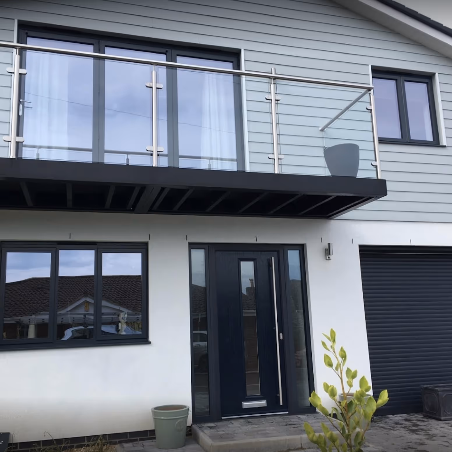 House with clean windows