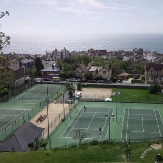 Tennis courts