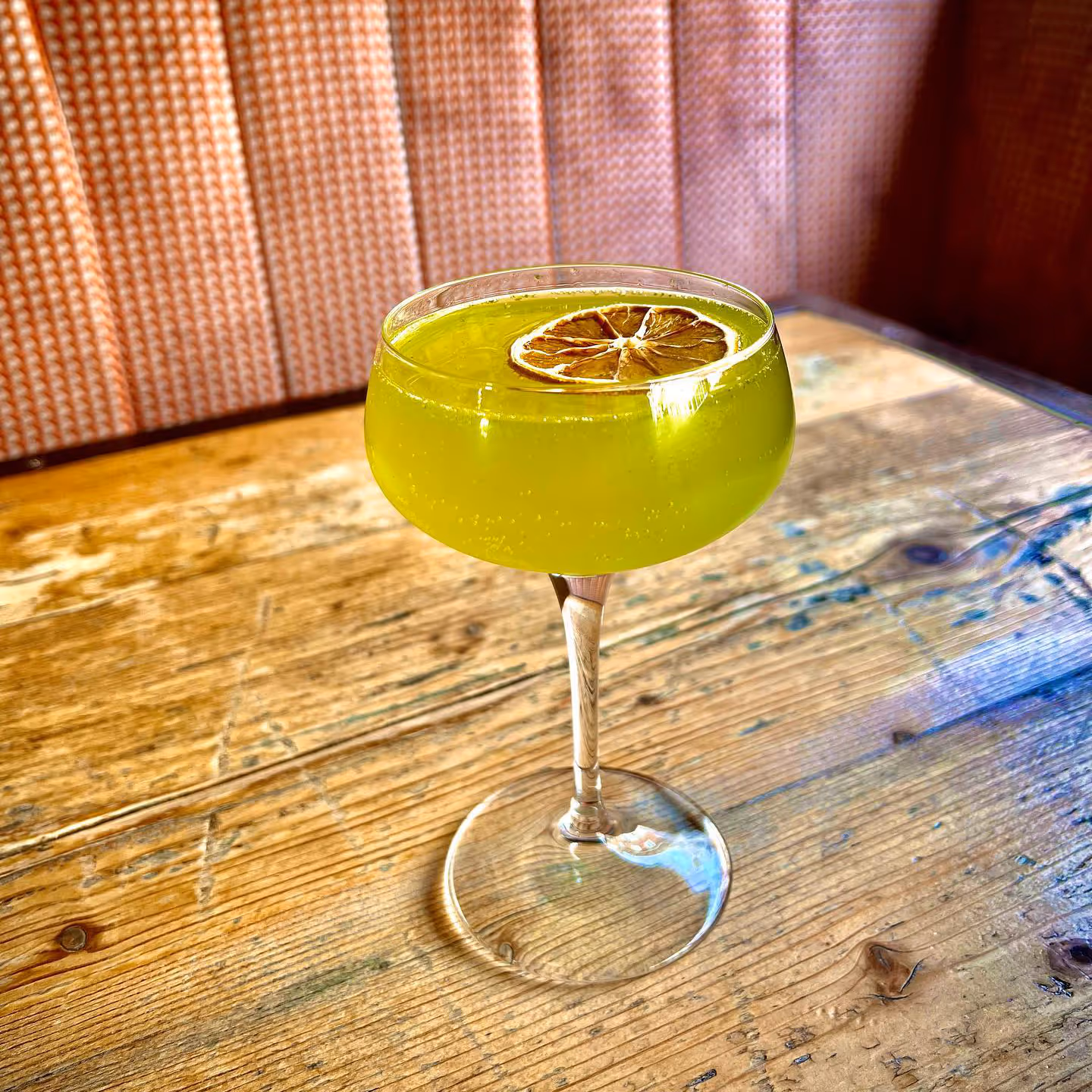 A citrus cocktail drink