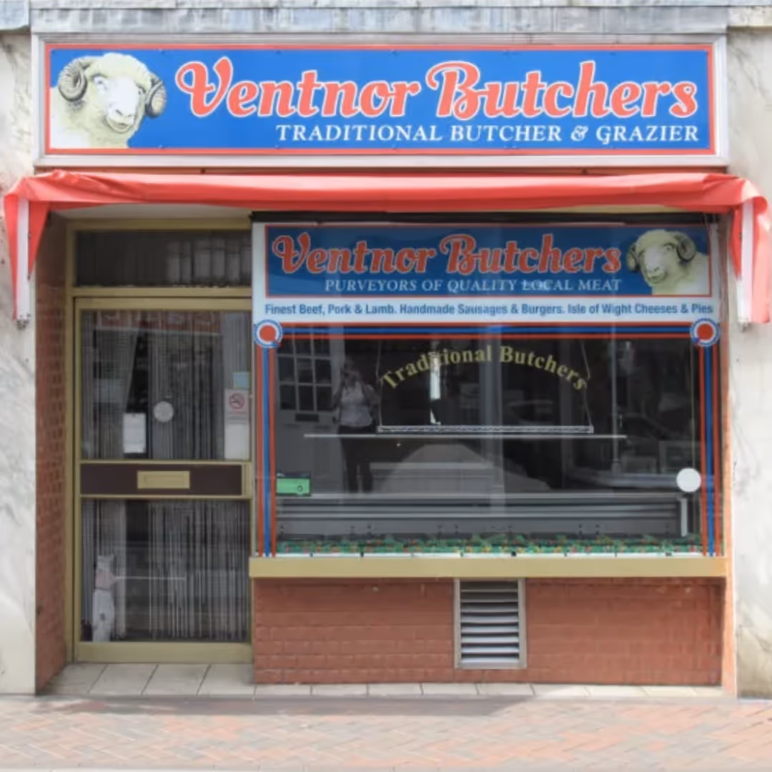 Butchers shop exterior