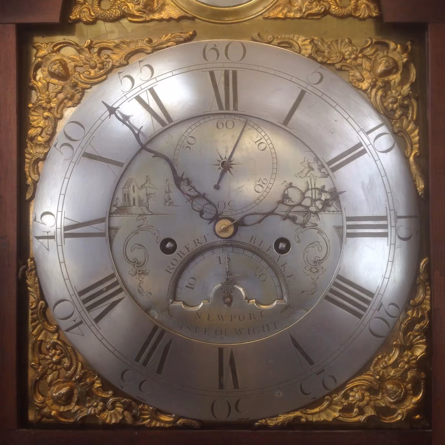antique clock face