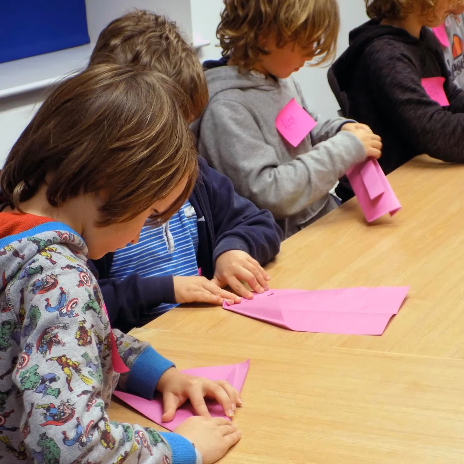 Kids at a youth club
