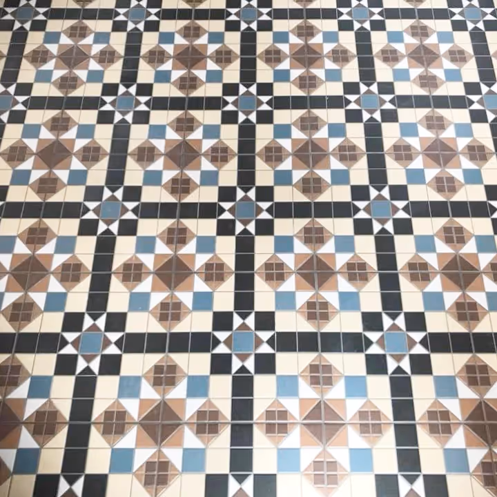Victorian tiled floor