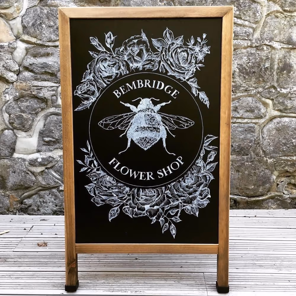 A shop A-board