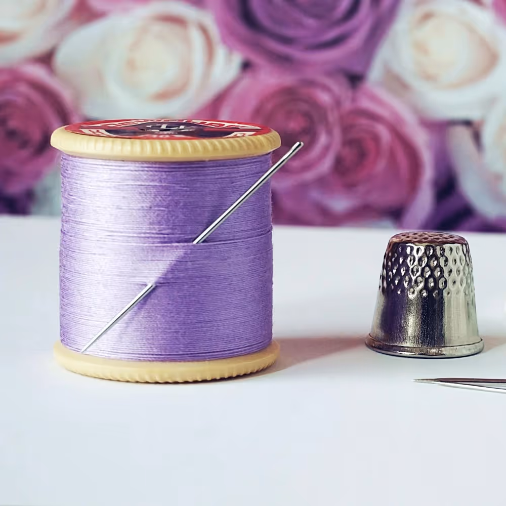 Reel of sewing thread