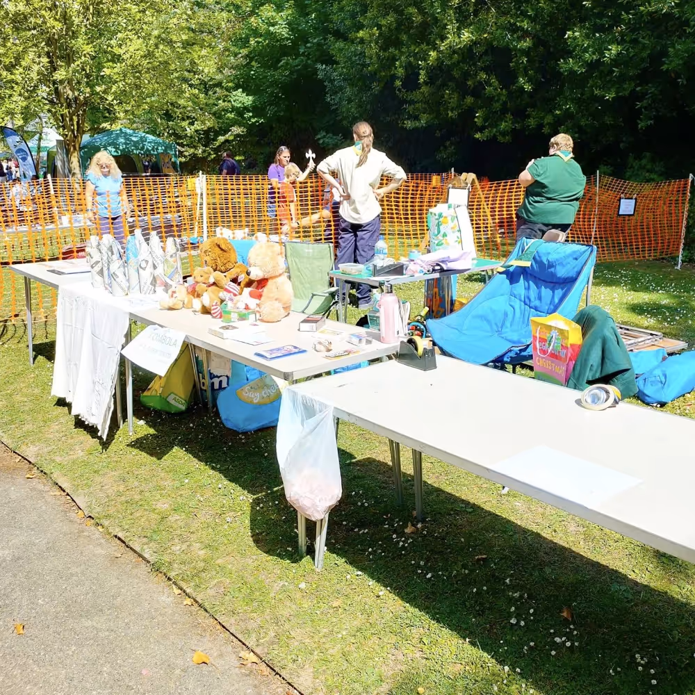 Stall at a local fete