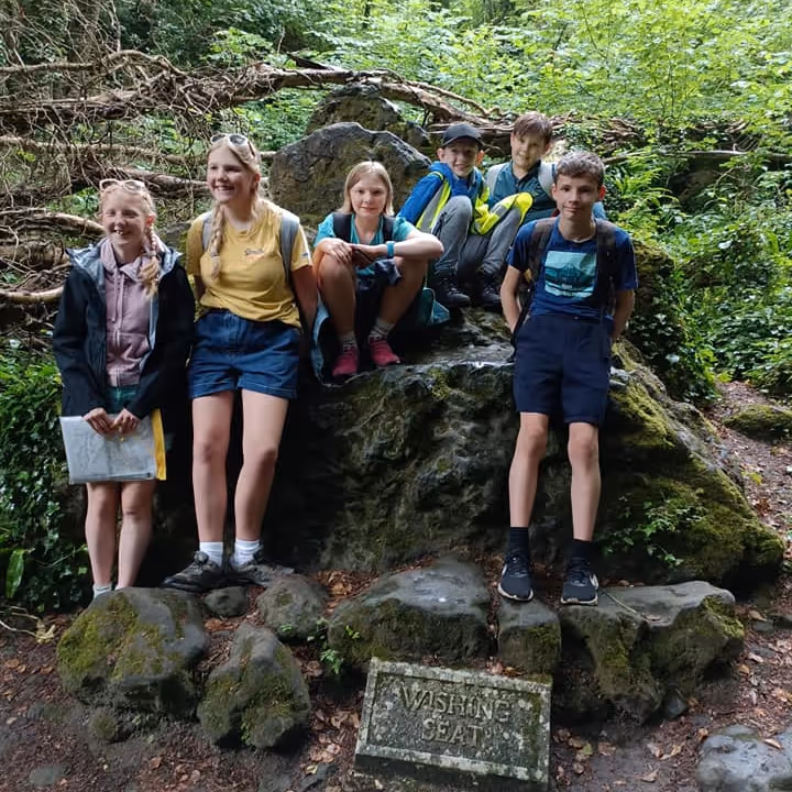Scouts camping weekend