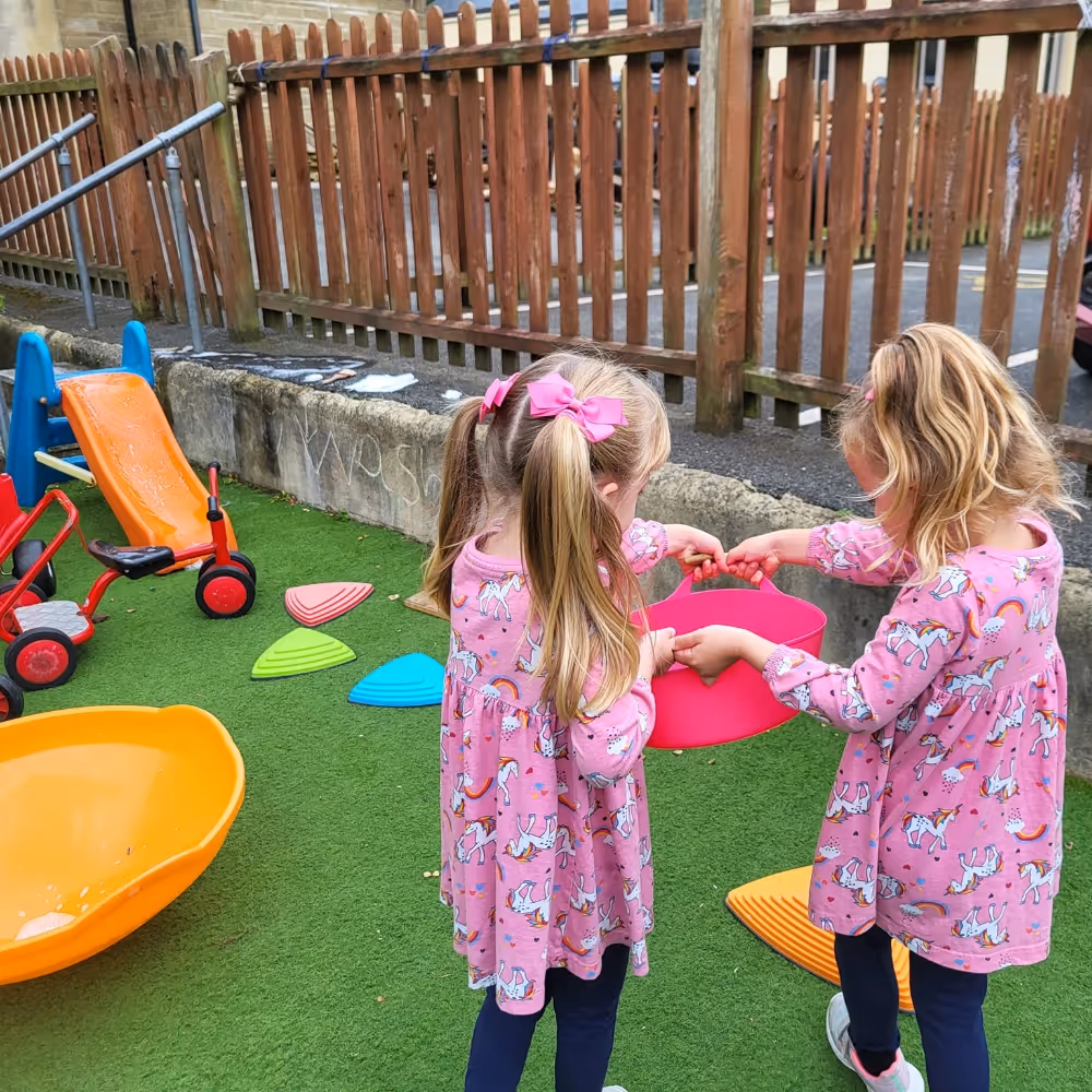 Kids in a playground