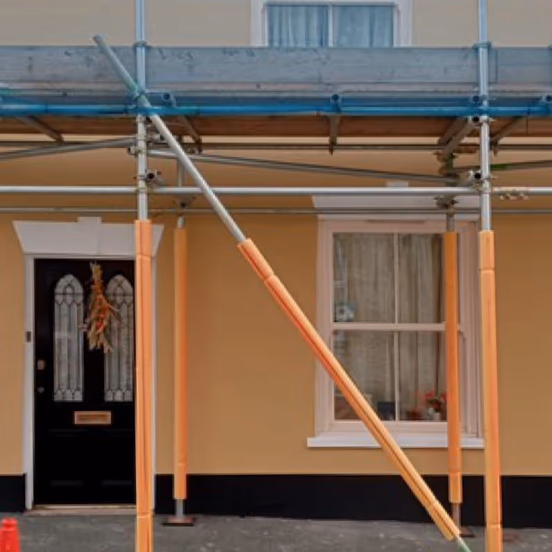 New rendering on a house