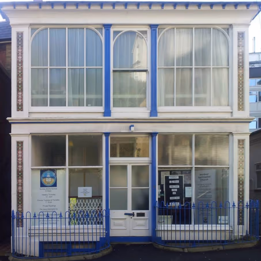 Exterior of a chuch.