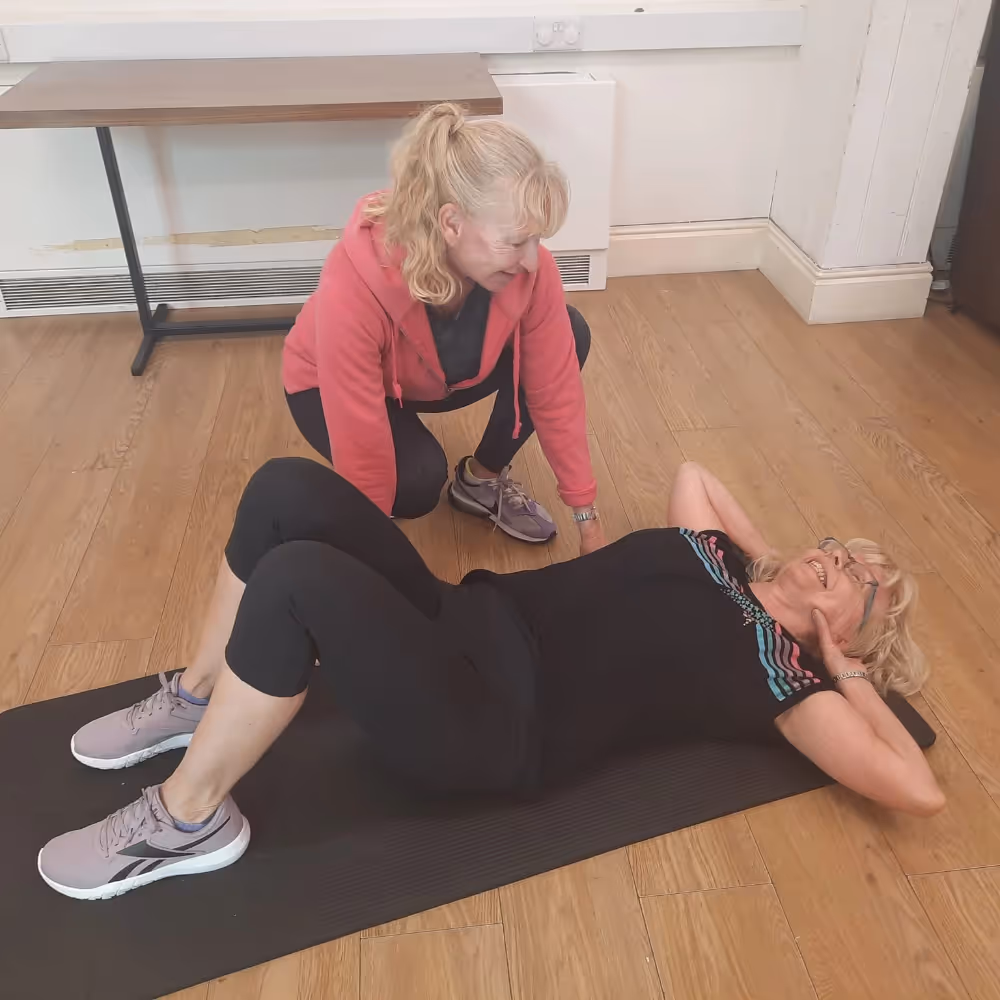 A personal fitness coach