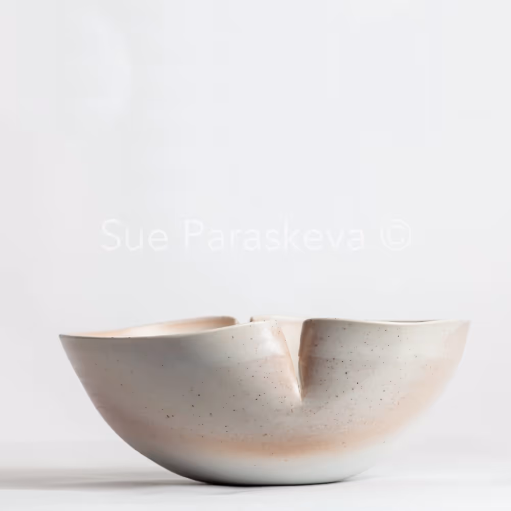 Handmade wood-fired porcelain
