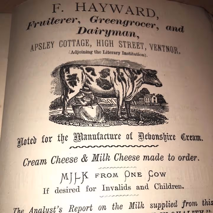 A page from an antique book on farming