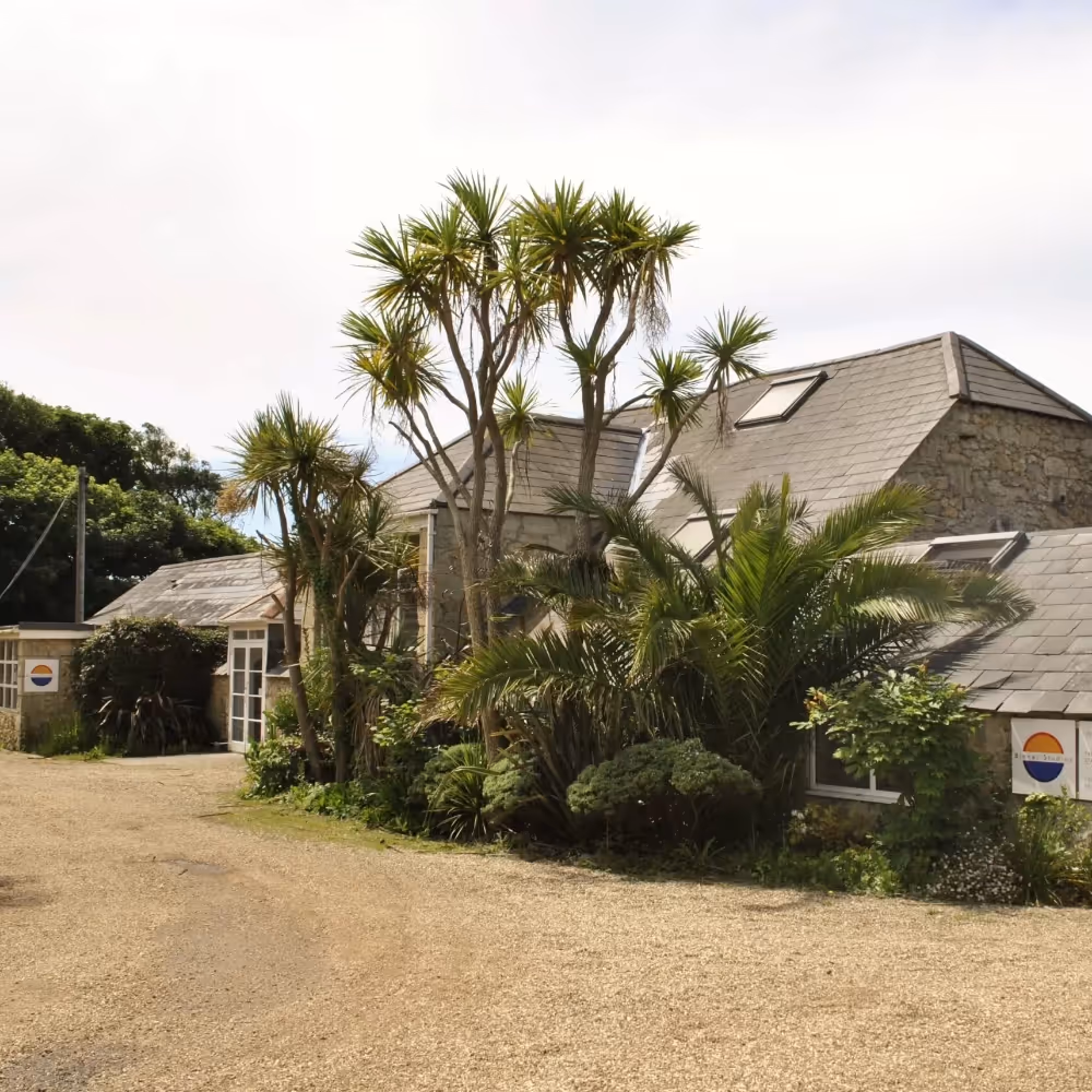 Exterior of an art studio