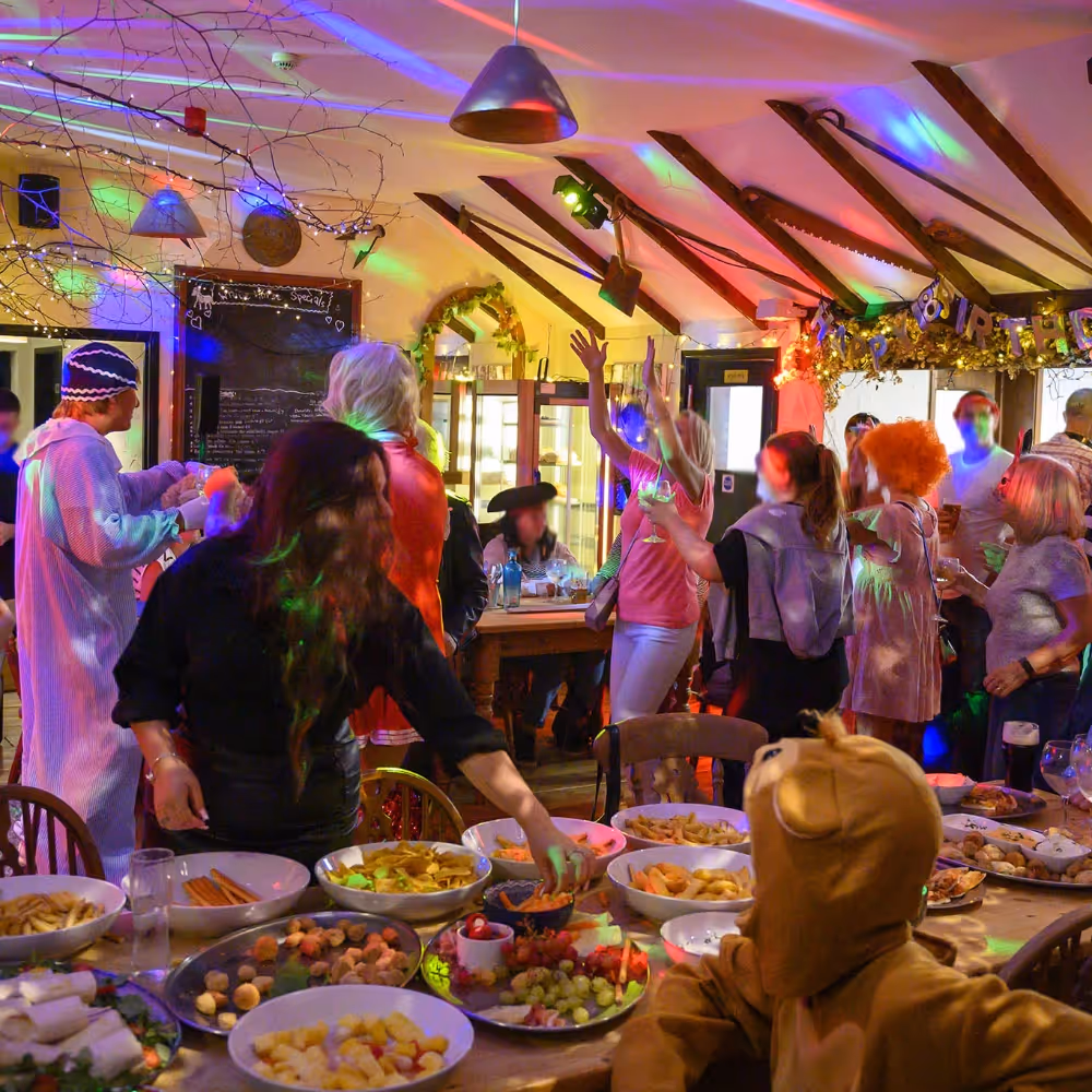 A party in a pub