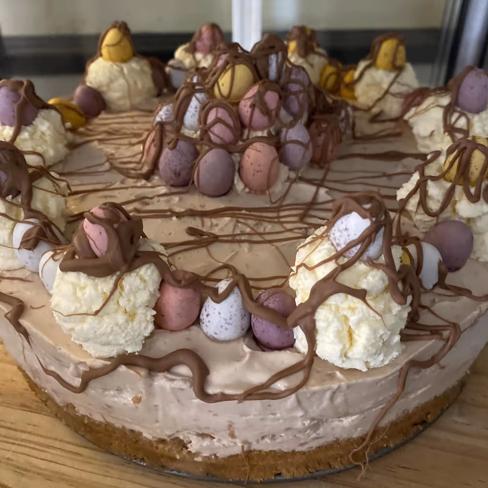 An easter simnel cake