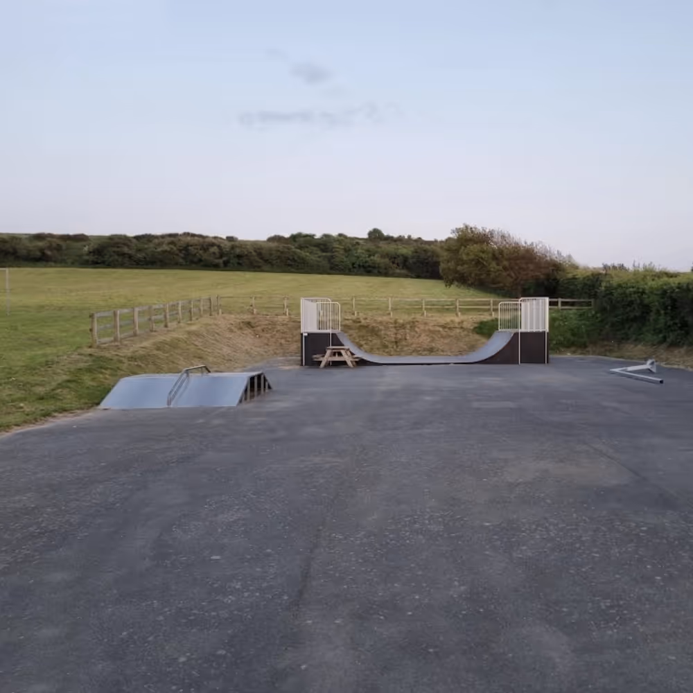 Community skateboard park