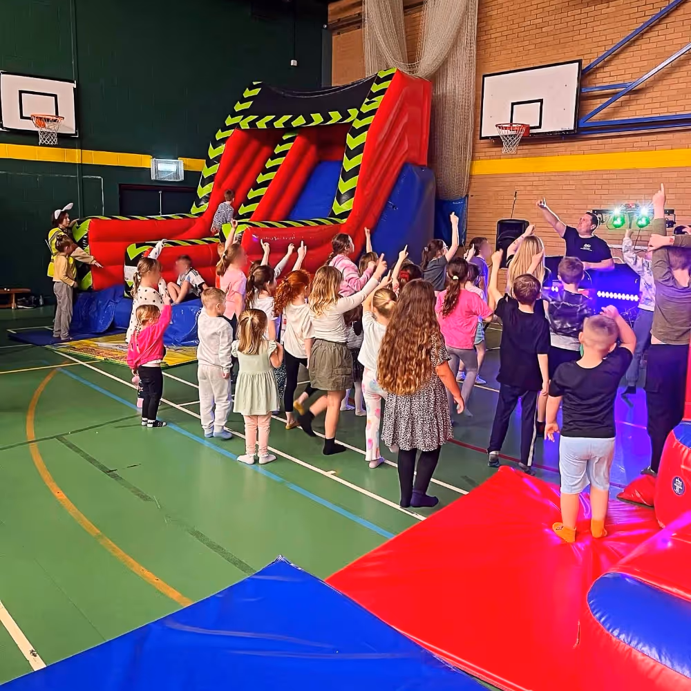 Kids having fun at a party