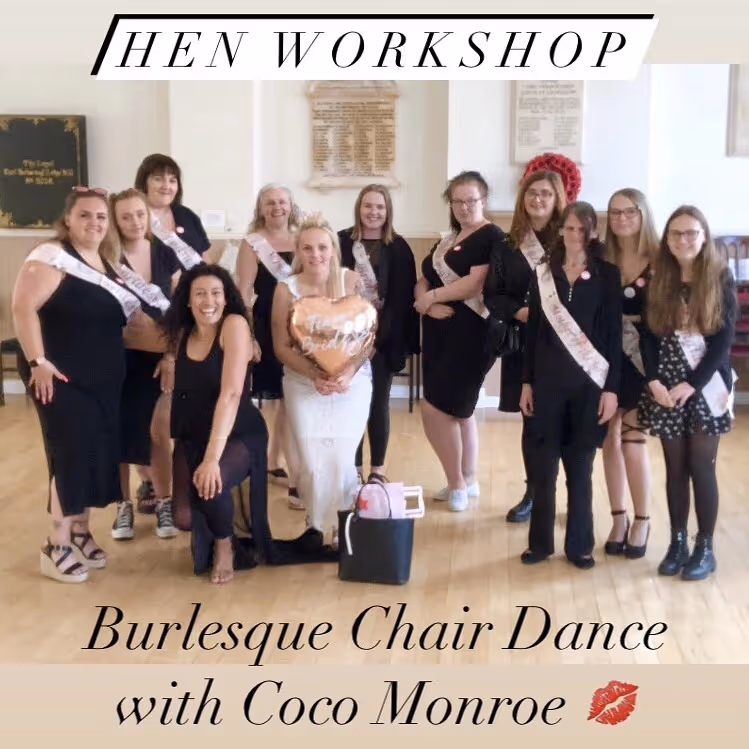 Burlesque hen workshop