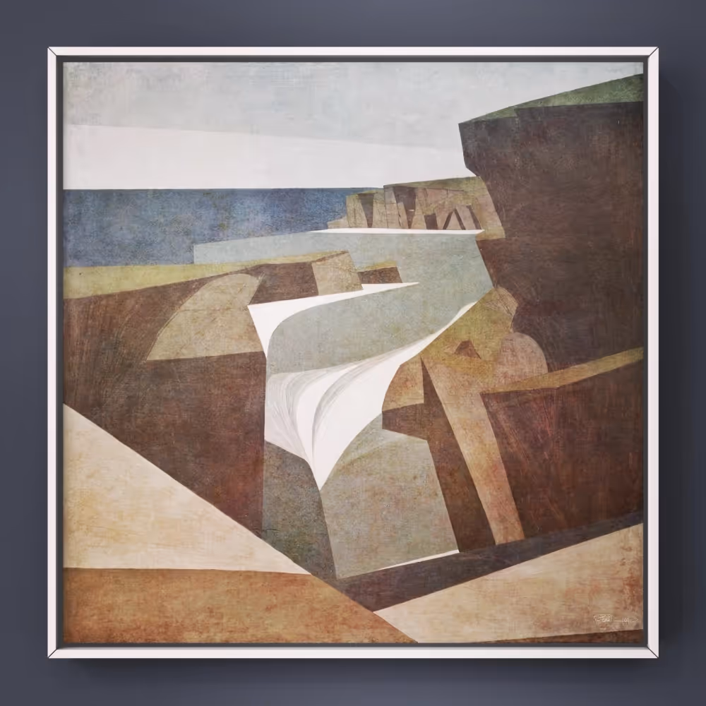 A seascape painting