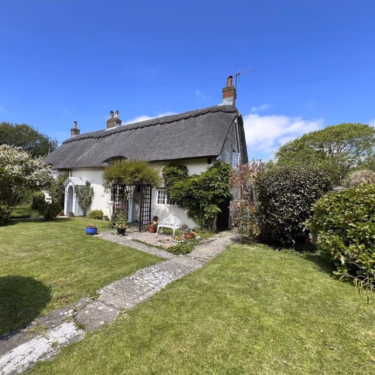 A pretty thatched cottage