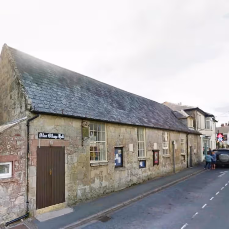 An old stone village hall